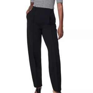 SPANX Black High-Waist Barrel Leg Dress Pants